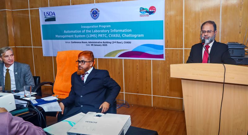 অটোমেশনের আওতায় সিভাসুর পিআরটিসির ল্যাবরেটরির সেবা কার্যক্রম